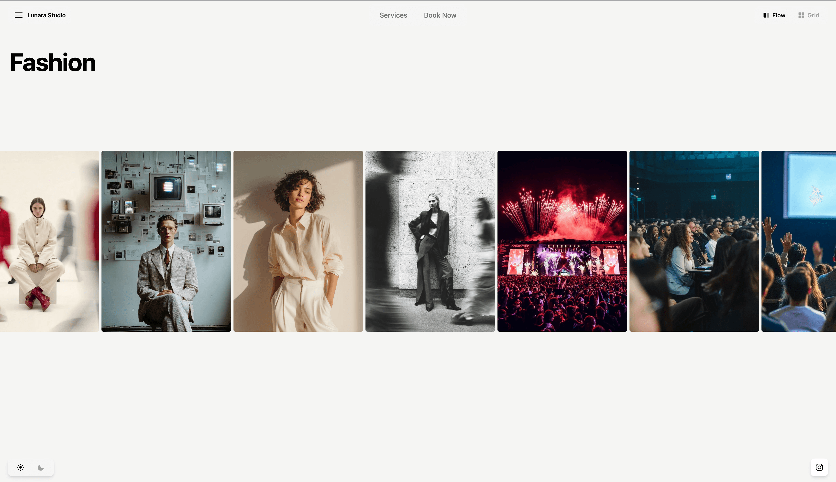 Lunara Studio Website