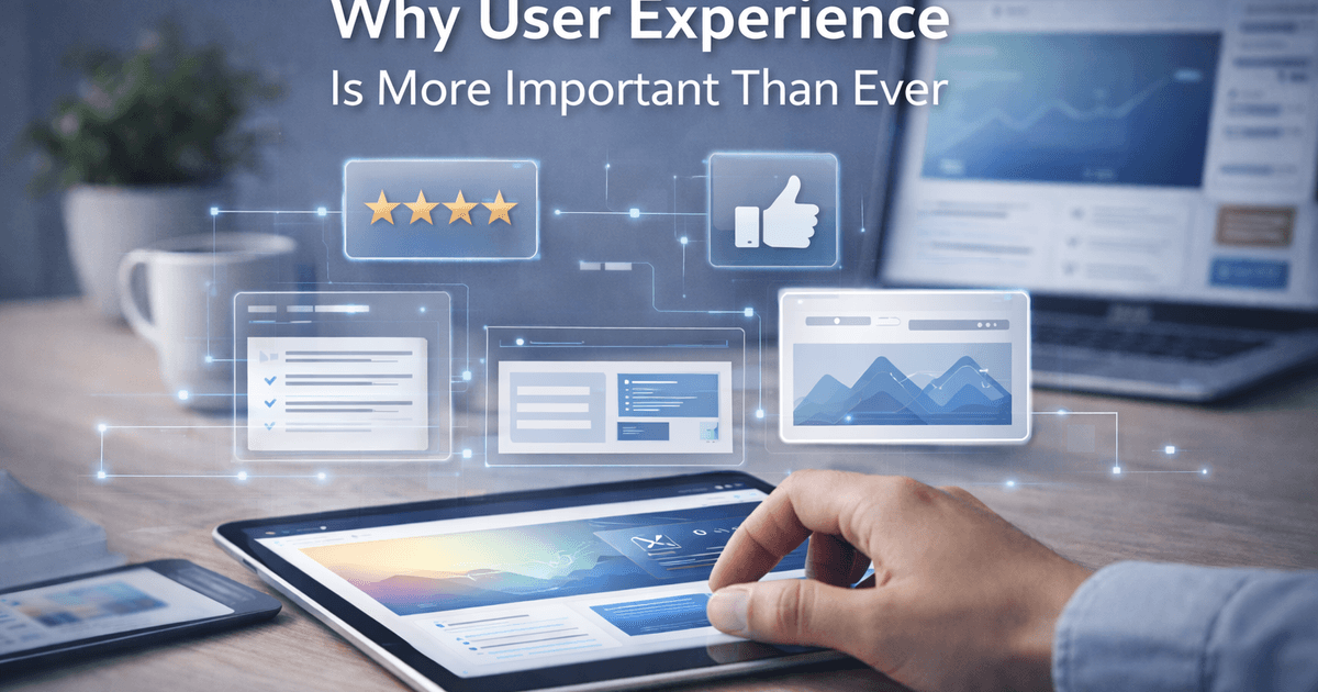 Why user experience is more important than ever